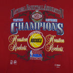 NBA (Competitor) - Houston Rockets Western Conference Champions T-Shirt 1994 X-Large