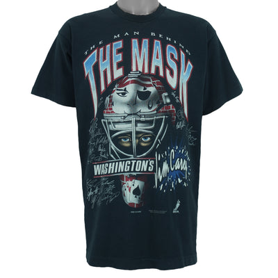 NHL (Shirt XPlosion) - Washington Capitals The Man Behind the Mask Jim Carey T-Shirt 1990s X-Large