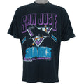 NHL (Softwear) - San Jose Sharks T-Shirt 1991 Large vintage retro hockey
