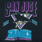 NHL (Softwear) - San Jose Sharks T-Shirt 1991 Large
