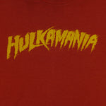 Vintage (Be Sportswear) - Hulkamania Hulk Hogan WWF Single Stitch T-Shirt 1990s Medium