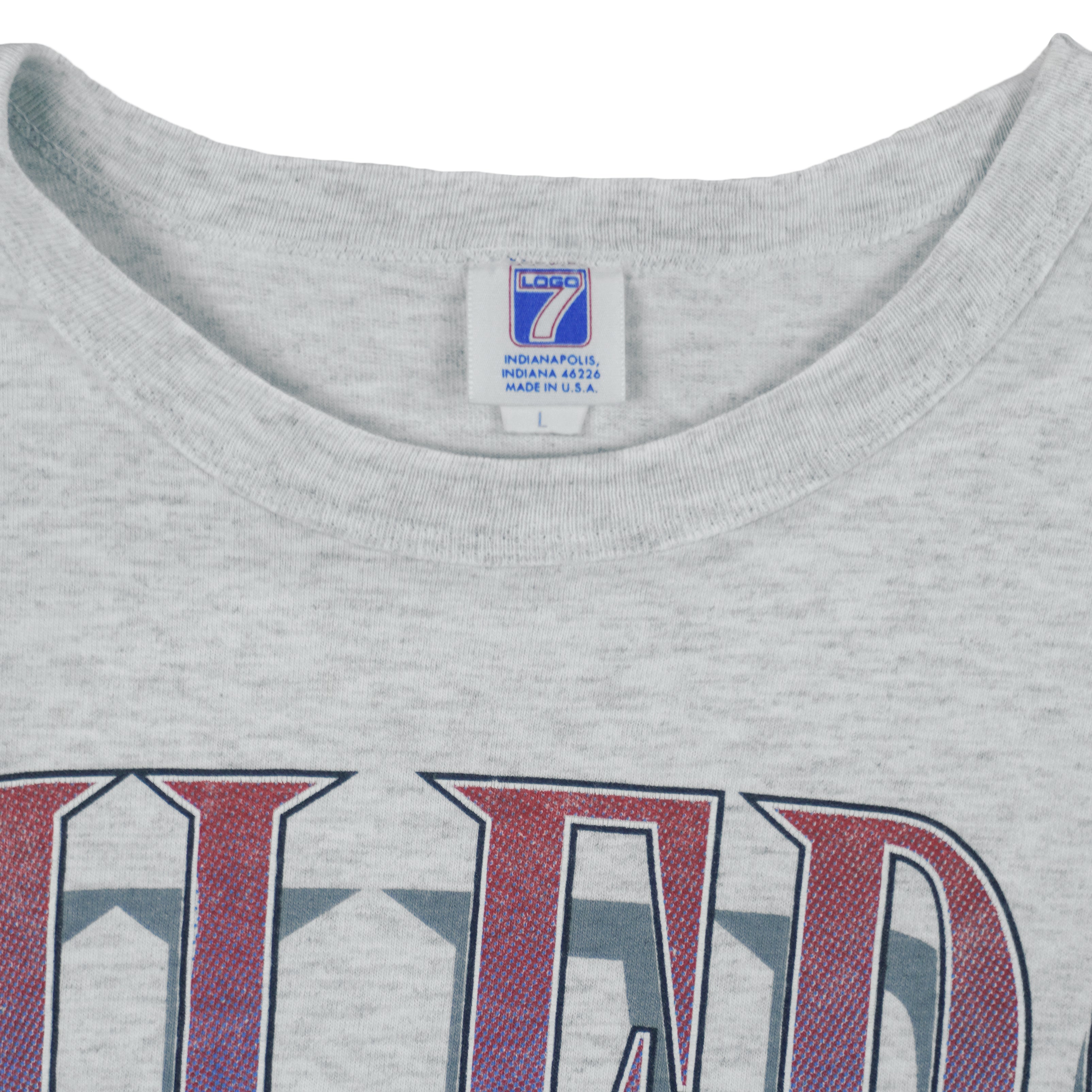 NFL (Logo 7) - Houston Oilers AFC Champions T-Shirt 1993 Large