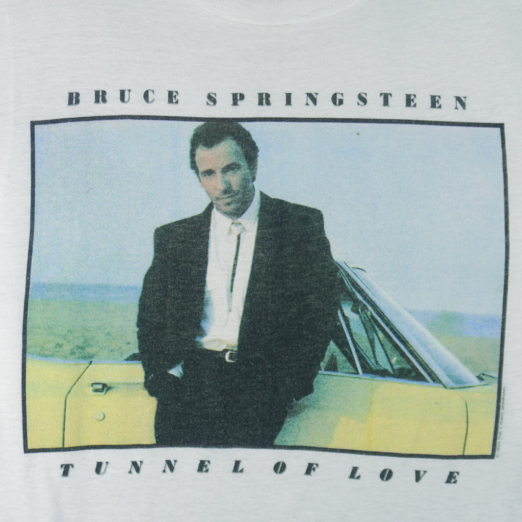 Vintage (Ched) - Bruce Springsteen Tunnel Of Love T-Shirt 1990s Medium