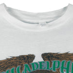 NFL (Stadium T's) - Philadelphia Eagles Veterans Stadium T-Shirt 1990s Large vintage retro football