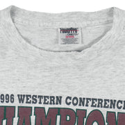 NBA (Oneita) - Seattle Supersonics Conference Champs T-Shirt 1996 X-Large vintage retro basketball