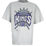 NBA (Salem) - Sacramento Kings Big Logo T-Shirt 1990s Large vintage retro basketball
