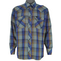 Vintage - Wrangler Plaid Casual Lightweight Shirt 1990s X-Large vintage retro