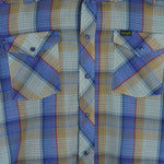 Vintage - Wrangler Plaid Casual Lightweight Shirt 1990s X-Large vintage retro