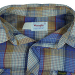 Vintage - Wrangler Plaid Casual Lightweight Shirt 1990s X-Large vintage retro