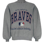 MLB (Russell Athletic) - Atlanta Braves Crew Neck Sweatshirt 1996 Medium vintage retro baseball