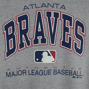 MLB (Russell Athletic) - Atlanta Braves Crew Neck Sweatshirt 1996 Medium vintage retro baseball