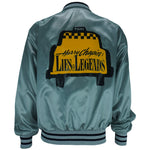 Vintage (Aristo Jac) - Harry Chapin Lies & Legends Musical Tour Satin Jacket 1990s Large