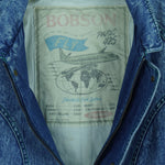 Vintage (Bobson) - Airplane Denim Jacket 1990s Medium vintage retro