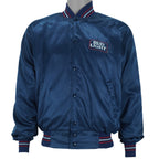 Budweiser - Bud Light Satin Jacket 1990s Medium