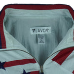 Vintage (Lavon) - Team USA Stars & Stripe Windbreaker 1990s Large vintage retro