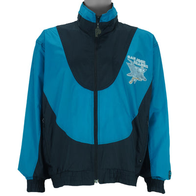 NHL (Pro Player) - San Jose Sharks Windbreaker 1991 Large
