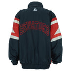 Starter - Ottawa Senators Big Logo Windbreaker 1990s Large vintage retro hockey