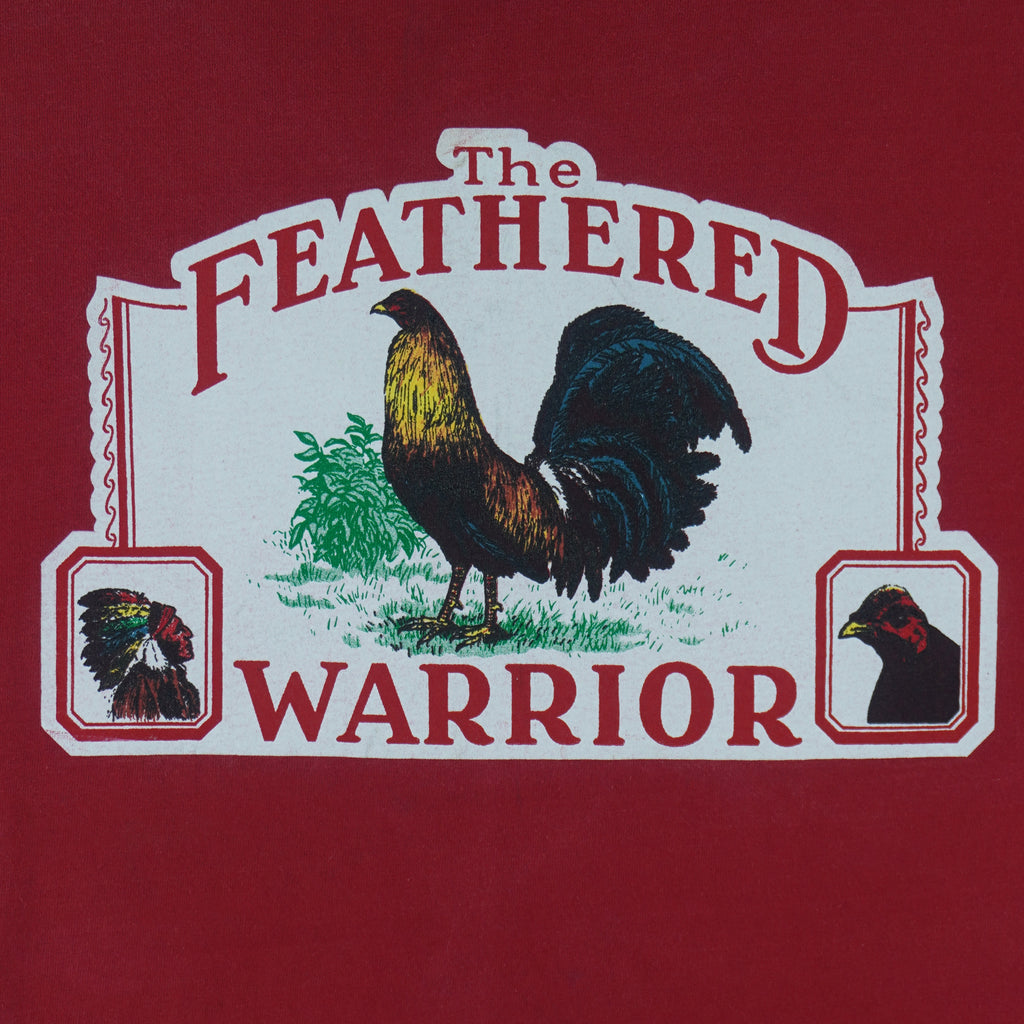 Vintage (Hazelwood) - The Feathered Warrior Rooster T-Shirt 1990s Medium vintage retro