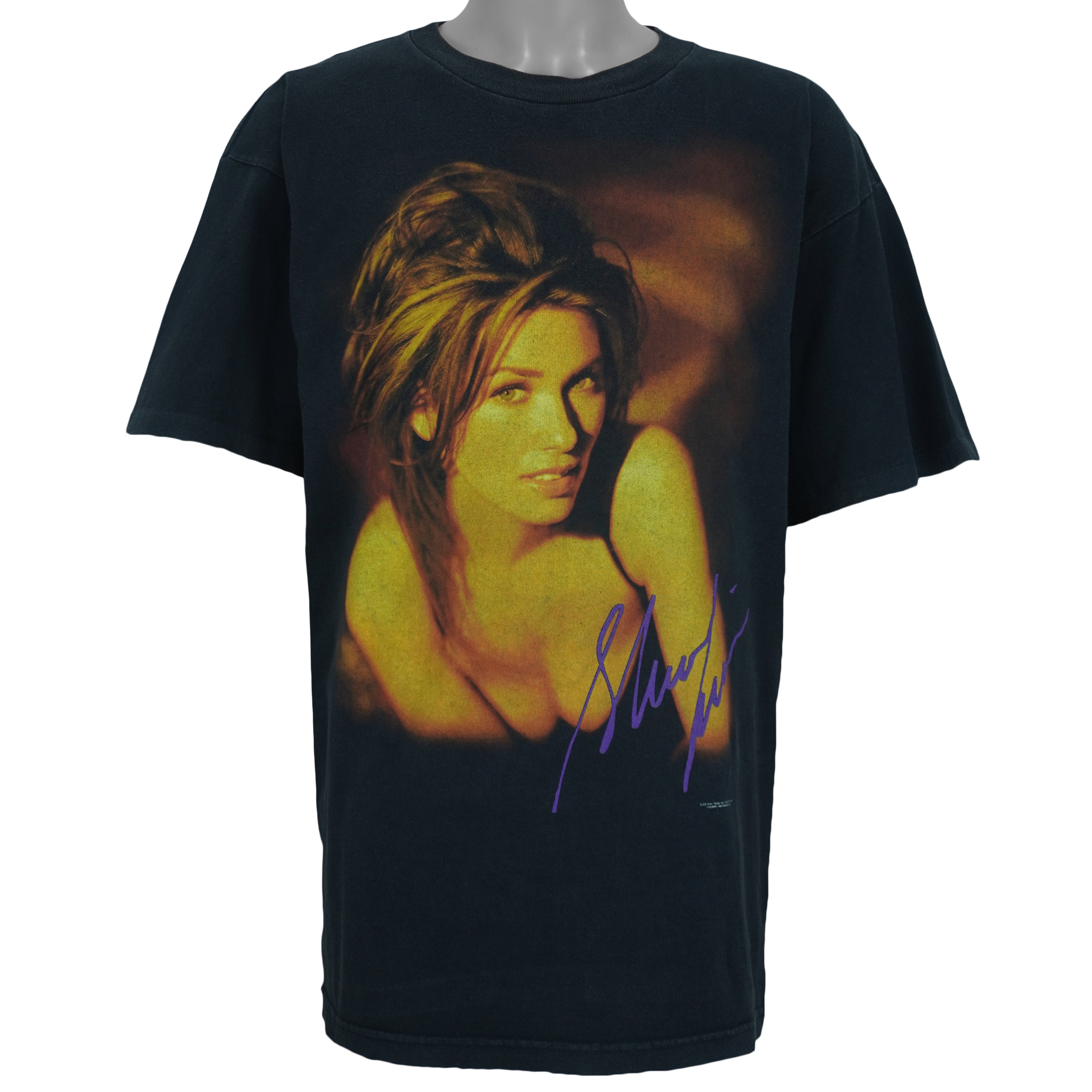 Vintage (Poly Gram) - Shania Twain Single Stitch T-Shirt 1998 X-Large vintage retro