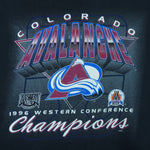 NHL - Colorado Avalanche Stanley Cup Champions T-Shirt 1996 Medium vintage retro hockey