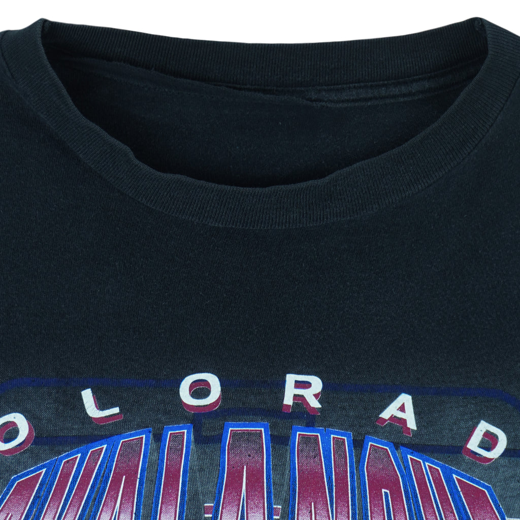 NHL - Colorado Avalanche Stanley Cup Champions T-Shirt 1996 Medium vintage retro hockey
