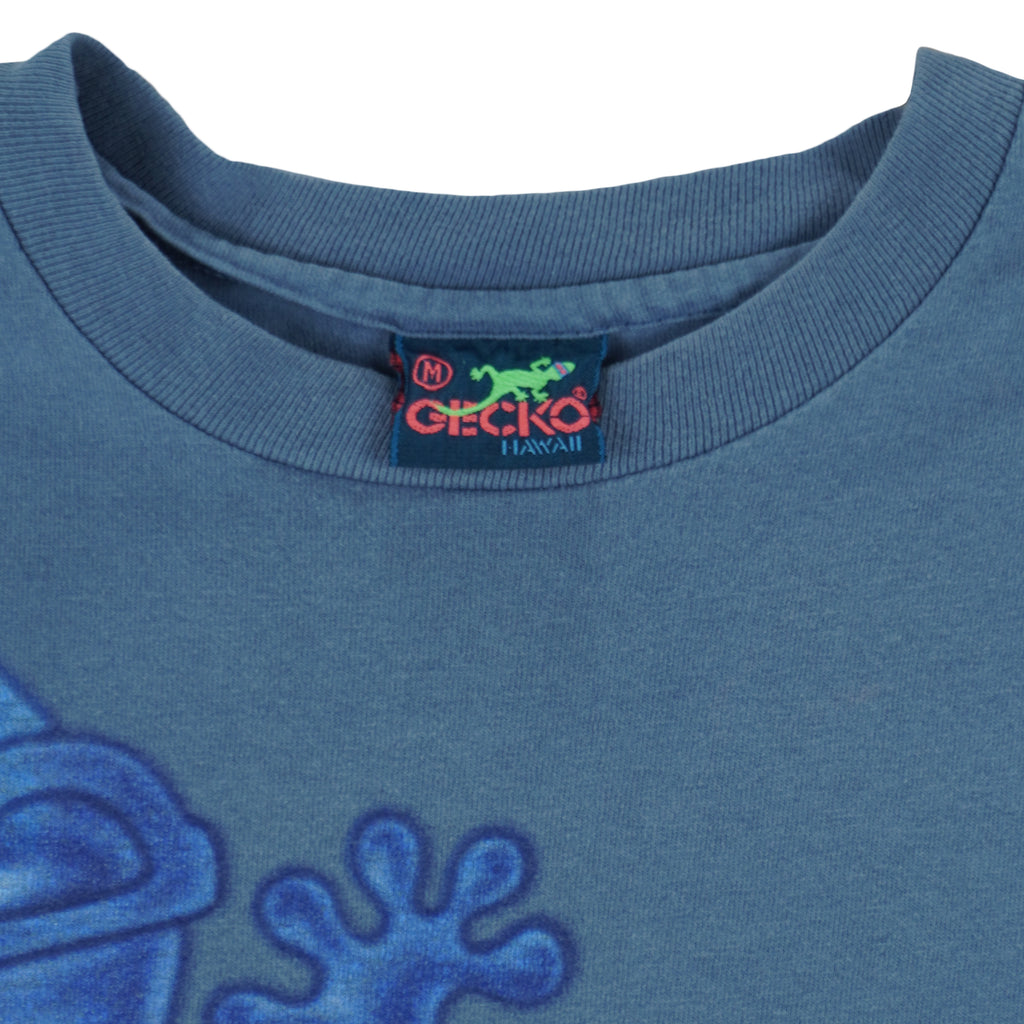 Vintage - Gecko Hawaii Single Stitch T-Shirt 1990s Medium vintage retro