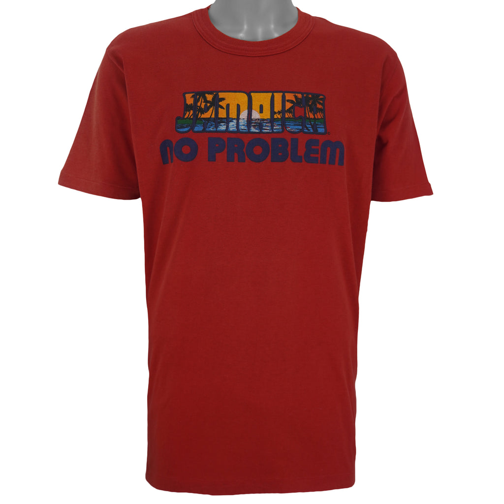 Vintage - Jamaica No Problem Single Stitch T-Shirt 1990s X-Large vintage retro