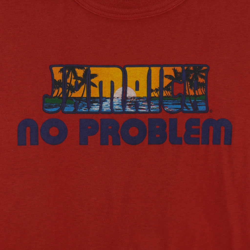 Vintage - Jamaica No Problem Single Stitch T-Shirt 1990s X-Large vintage retro