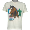 Vintage (Signal) - Busch Gardens Williamsburg Horse Graphic T-Shirt 1990s Large Vintage Retro