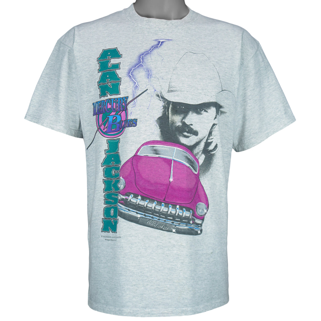 Vintage - Alan Jackson "Mercury Blues" Graphic T-Shirt 1990s Large Vintage Retro