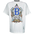 Starter - Brooklyn Dodgers 1955 World Series T-Shirt Large Vintage Retro Baseball