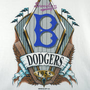 Starter - Brooklyn Dodgers 1955 World Series T-Shirt Large Vintage Retro Baseball