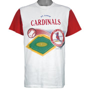 MLB (Teamwork) - St. Louis Cardinals Baseball T-Shirt 1994 Medium Vintage Retro Baseball