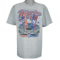 MLB - World Series New York Yankees vs San Diego Padres T-Shirt 1998 Large Vintage Retro Baseball