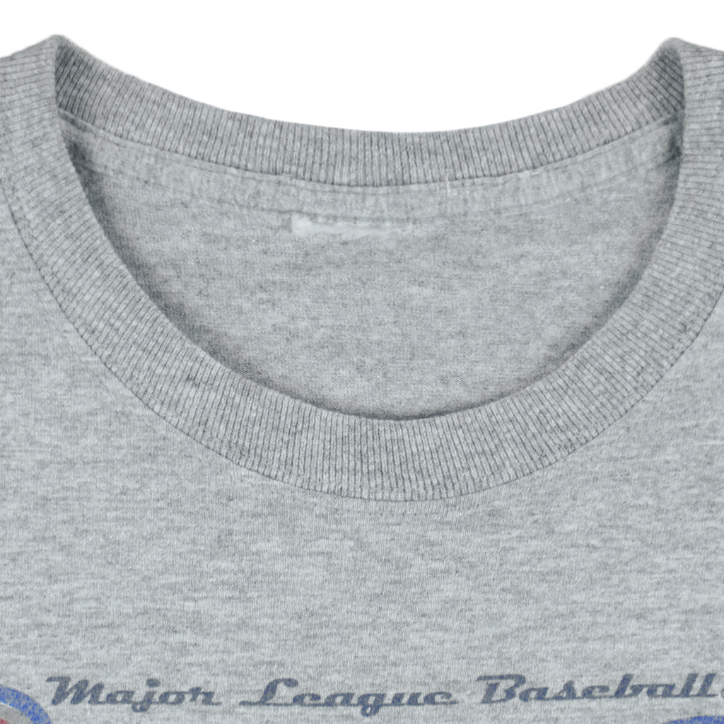 MLB - World Series New York Yankees vs San Diego Padres T-Shirt 1998 Large Vintage Retro Baseball