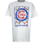 MLB (Concepts) - Chicago Cubs Big Logo Baseball T-Shirt 1999 X-Large