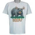 Vintage (Jerzees) - "Beer?" Bear-Deer Single stitch T-Shirt 1990s Large Vintage Retro