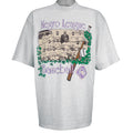 Vintage MLB (Logo Athletic) - Negro League Chicago American Giants T-Shirt 1990s Large Tall in gray