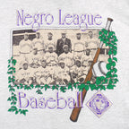 Vintage MLB (Logo Athletic) - Negro League Chicago American Giants T-Shirt 1990s Large Tall in gray