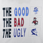 Vintage (Belton) - The Good, The Bad, The Ugly College Rivalry T-Shirt 1990s Medium Vintage Retro