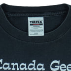 Vintage (Tultex) - Canada Geeks Cartoon Goose T-Shirt 1990s Large Vintage Retro