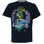 MLB (Salem) - Atlanta Braves and Minnesota Twins World Series T-Shirt 1991 Medium Vintage Retro Baseball