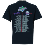 MLB (Salem) - Atlanta Braves and Minnesota Twins World Series T-Shirt 1991 Medium Vintage Retro Baseball