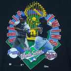 MLB (Salem) - Atlanta Braves and Minnesota Twins World Series T-Shirt 1991 Medium Vintage Retro Baseball
