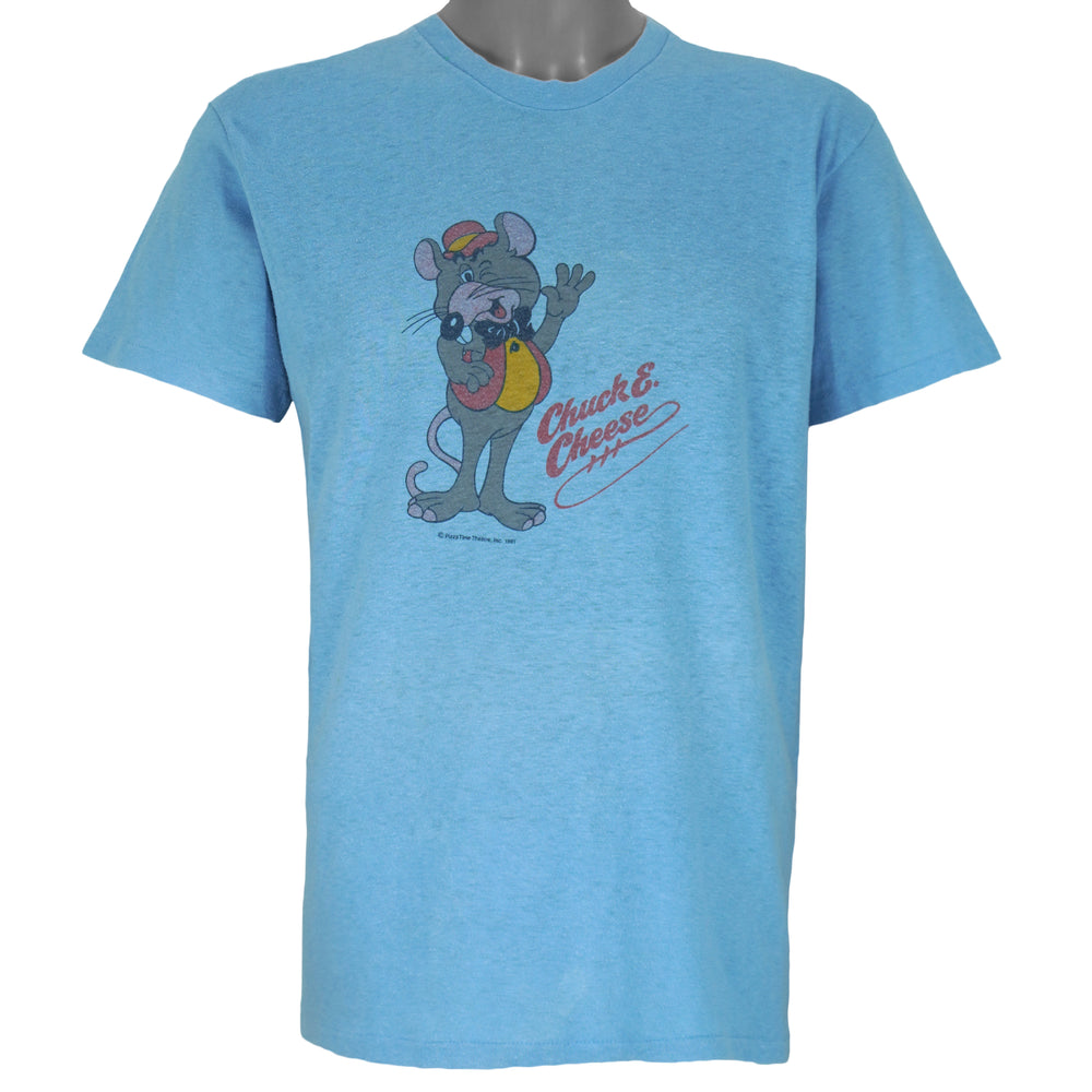 Vintage (Hanes) - Chuck E. Cheese T-Shirt 1981 Large Vintage Retro