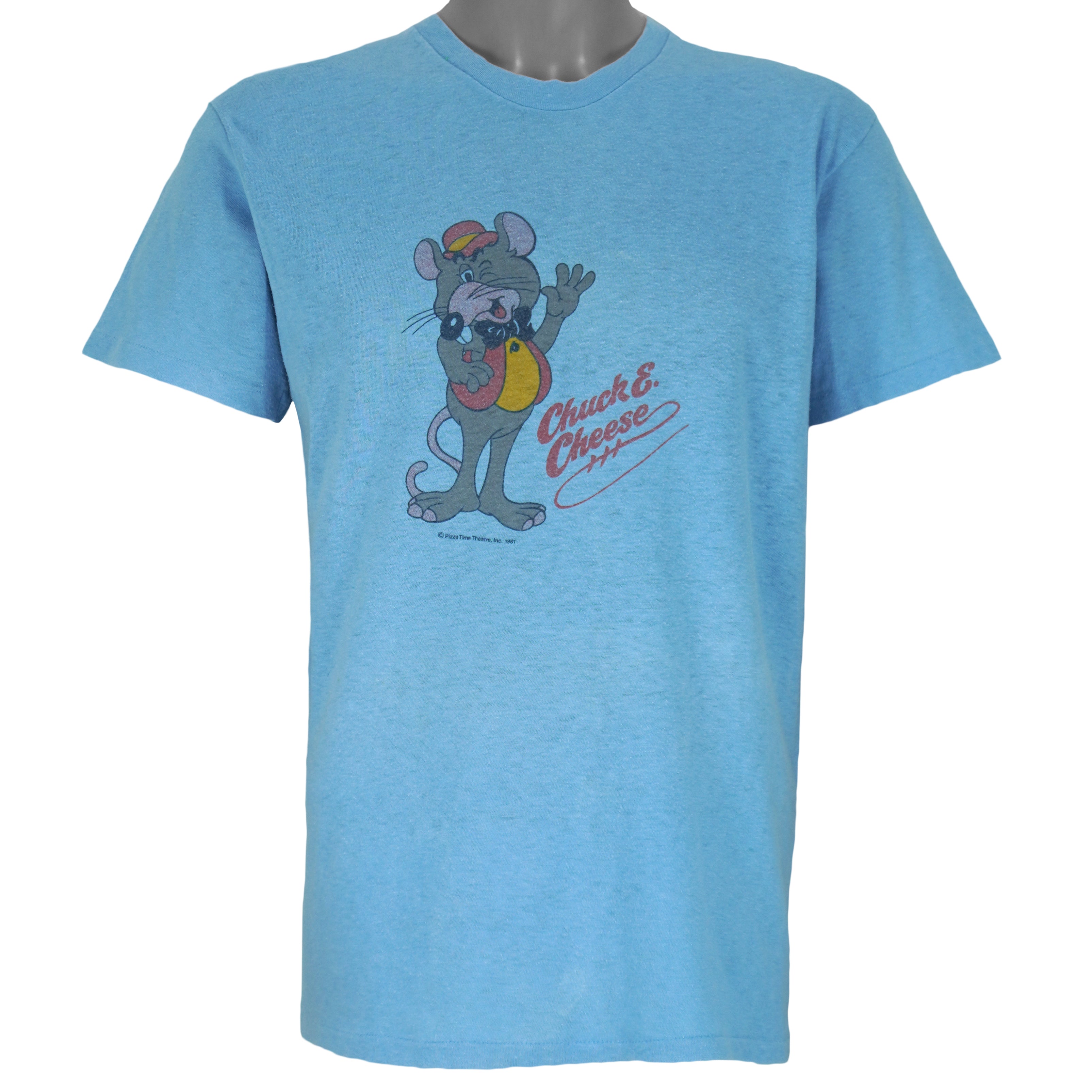 Vintage (Hanes) - Chuck E. Cheese T-Shirt 1981 Large Vintage Retro