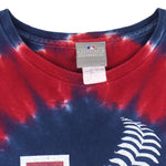 MLB (Genuine) - St. Louis Cardinals Big Logo Tie-Dye T-Shirt 1990s Large Vintage Retro Baseball