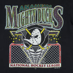 NHL (CGW) - Anaheim Mighty Ducks Big Logo T-Shirt 1994 Medium Vintage Retro Hockey