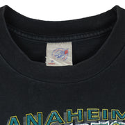 NHL (CGW) - Anaheim Mighty Ducks Big Logo T-Shirt 1994 Medium Vintage Retro Hockey