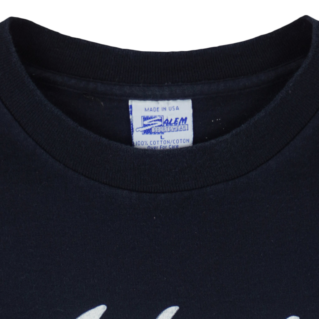 NFL (Salem) - Atlanta Falcons Helmet Single Stitch T-Shirt 1990s Large Vintage Retro Football